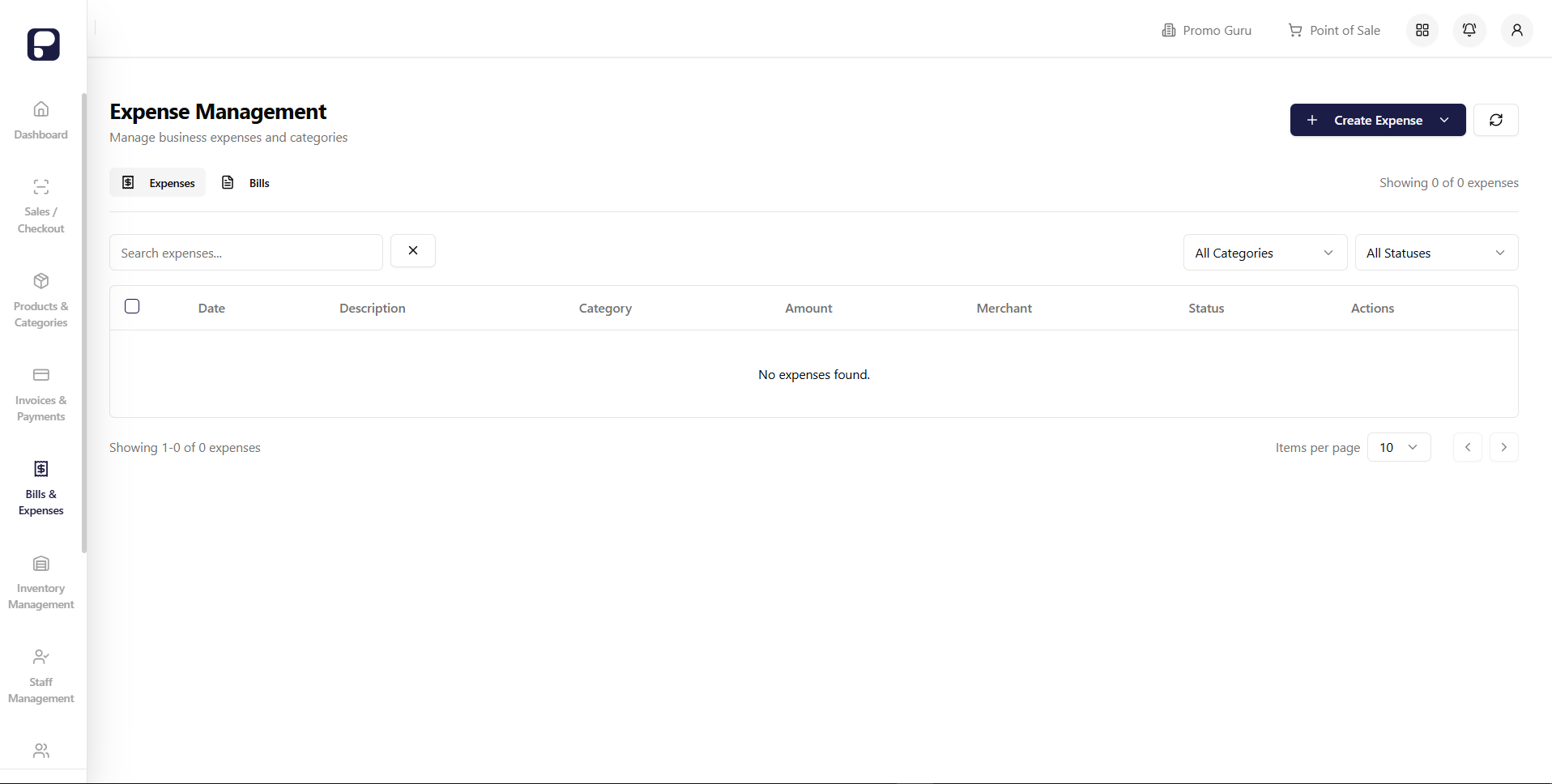 Expense Tracking & Management