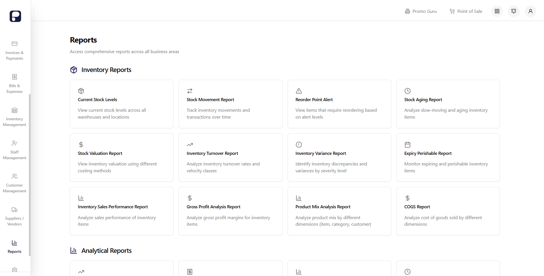 Comprehensive Business Reports
